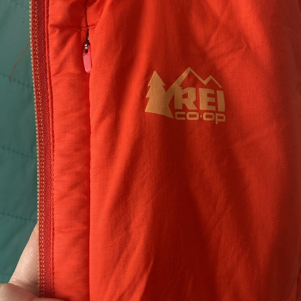 REI co-op orange vest-medium - Picture 8 of 13